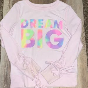 children’s Dream big long sleeve shirt